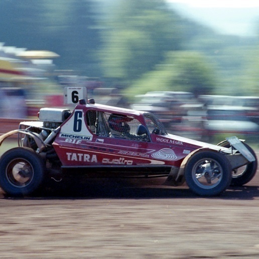 Beseda s legendami autokrosu